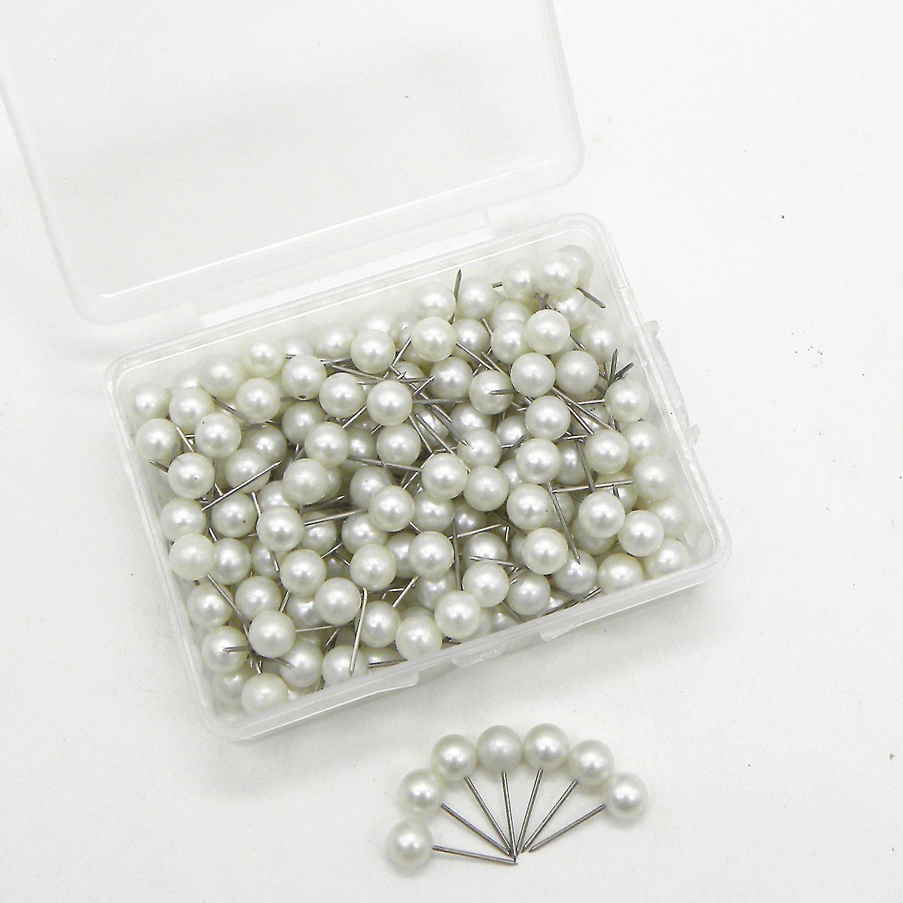 Chiodi a sfera in metallo per fissaggio in legno, chiodi a pressione per ufficio (nero) 400 pezzi