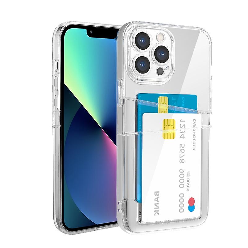 Dual Card TPU Case For iPhone 13 Pro