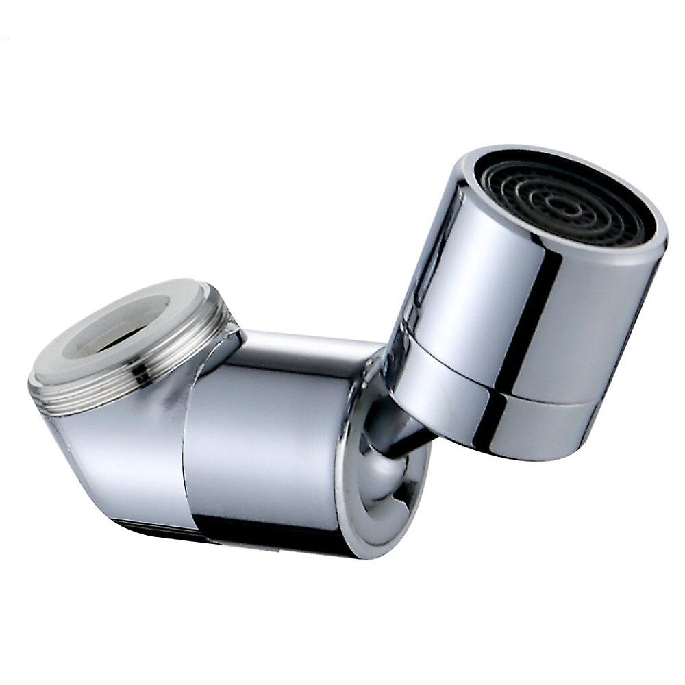 720 Degree Universal Rotating Faucet Tap Filter Tip - Dual-function Anti-splash Water Bubbler & Economizer