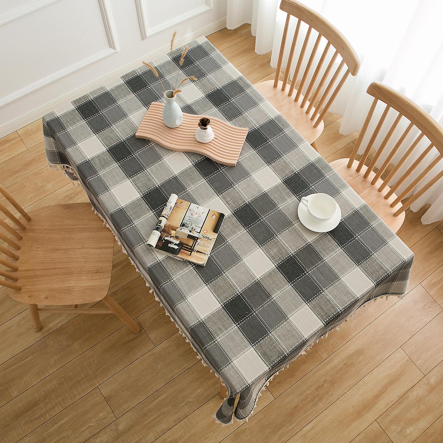 Rectangular Table Cloth for Dining Room Kitchen Decor,140cm x 200cm,Elegant for Kitchen Table Decoration