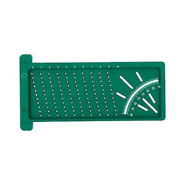 Green Smooth Wood Working Ruler 3d Mitre Angle Measuring Gauge Square Accurate
