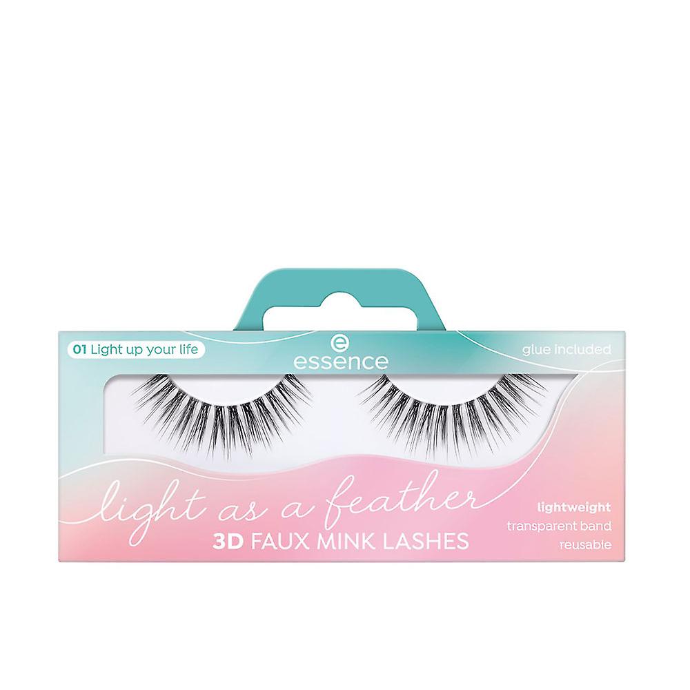 Essence Light As A Feather 3d Synthetic Vision Eyelashes #01 1 Pc For Women