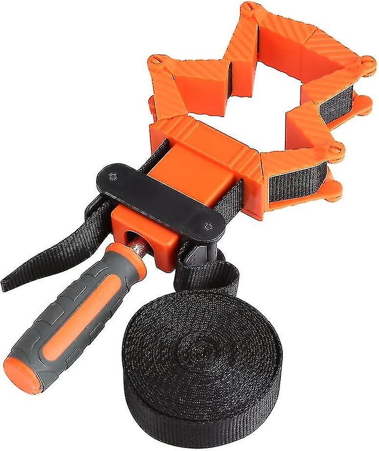 4m Nylon Strap Clamp Jaws Picture Frame Woodworking Tool For Gluing, Nailing