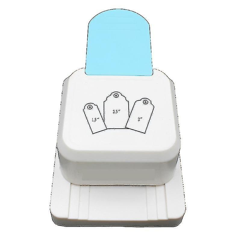 3 En 1 Coin Paper Punch 1.5 « 2 » 2"2.5 » Paper Craft Tag Punch Diy Label
