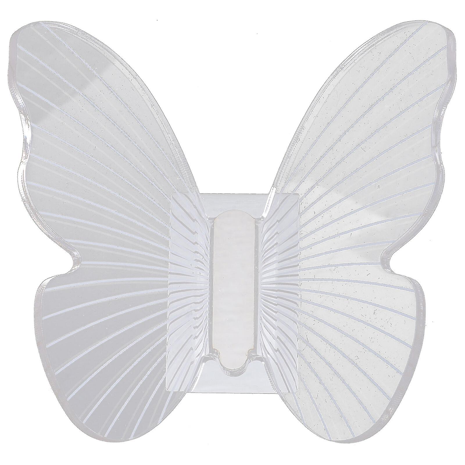 Acrylic Butterfly Wall Hook Butterfly Wall Hanger Decorative Wall Hook Coat Hook