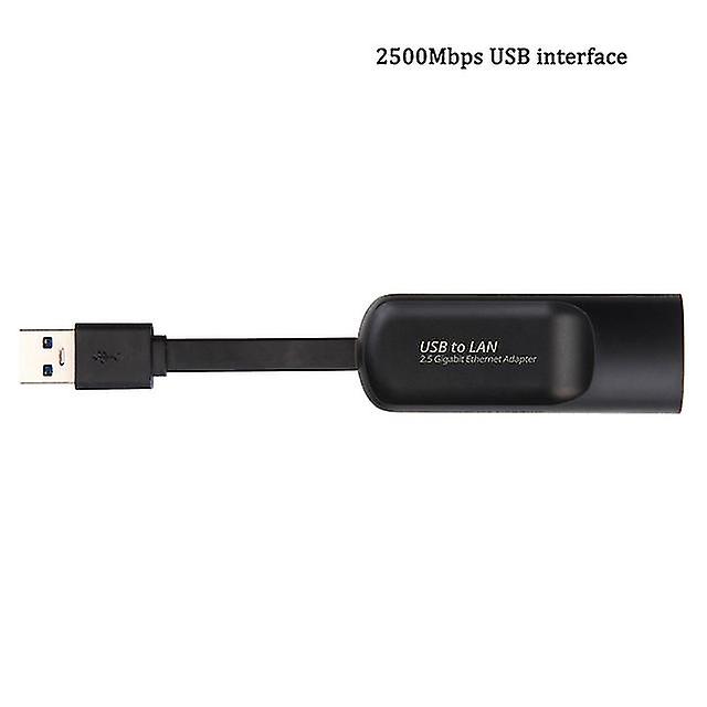 Usb 3.0 Ethernet vers Rj45 2.5g Adaptateur filaire Type-c Convertisseur Lan Network Hub pour Windows 7/8/10 Mac Driver