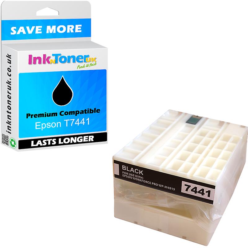 Kompatible Epson T7441 sort blækpatron (c13t74414010)