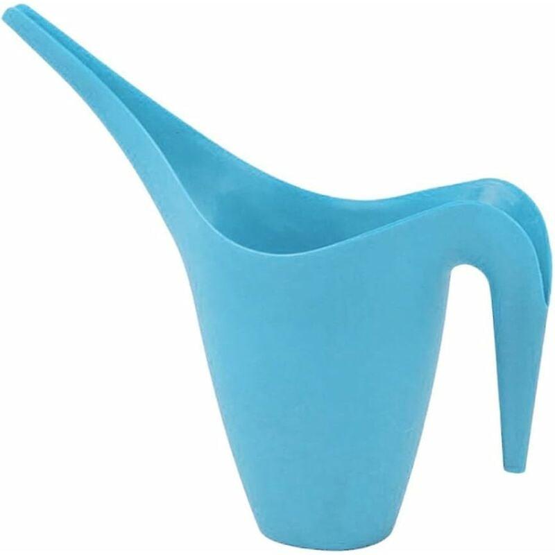 Watering cans Water sprayer, indoor watering can, for flower plants Plastic watering can 1l - long spout - Blue