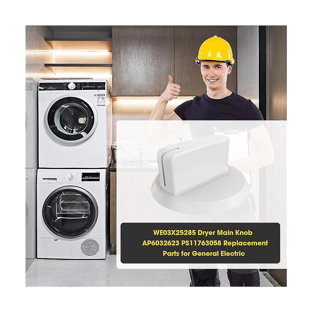 2pcs We03x25285 Dryer Main Control Knob For Dryer Dryer Replaceable For Ap6032623/ps11763058 Dryer Knob