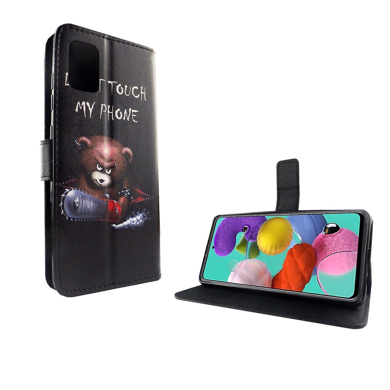 Samsung Galaxy A71 Case Phone Case Protective Cover Flip Case with Card