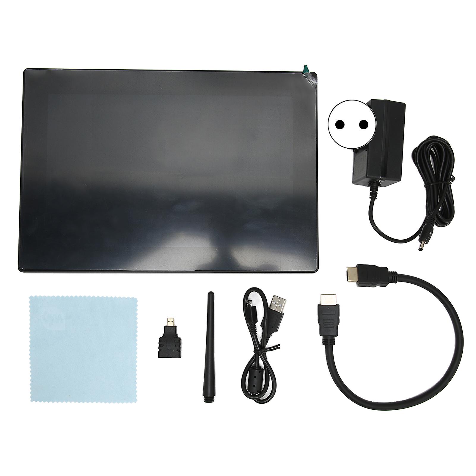 Écran tactile LCD 10,1 pouces, résolution 1920 x 1200, 10 points de contact, 160°, IPS, prise 100-240VEU