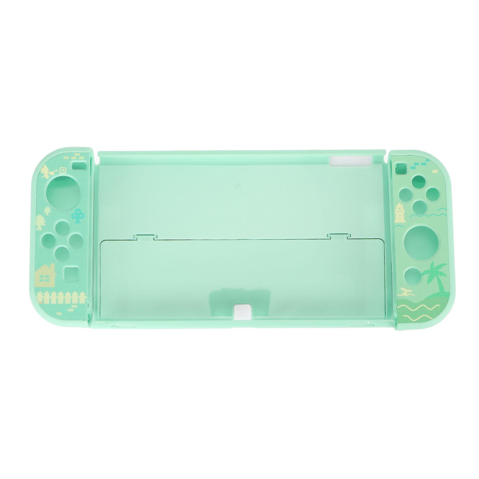 Protective Case All Round Protection Cover Dustproof Handheld Game Console Cover for Switch OLED