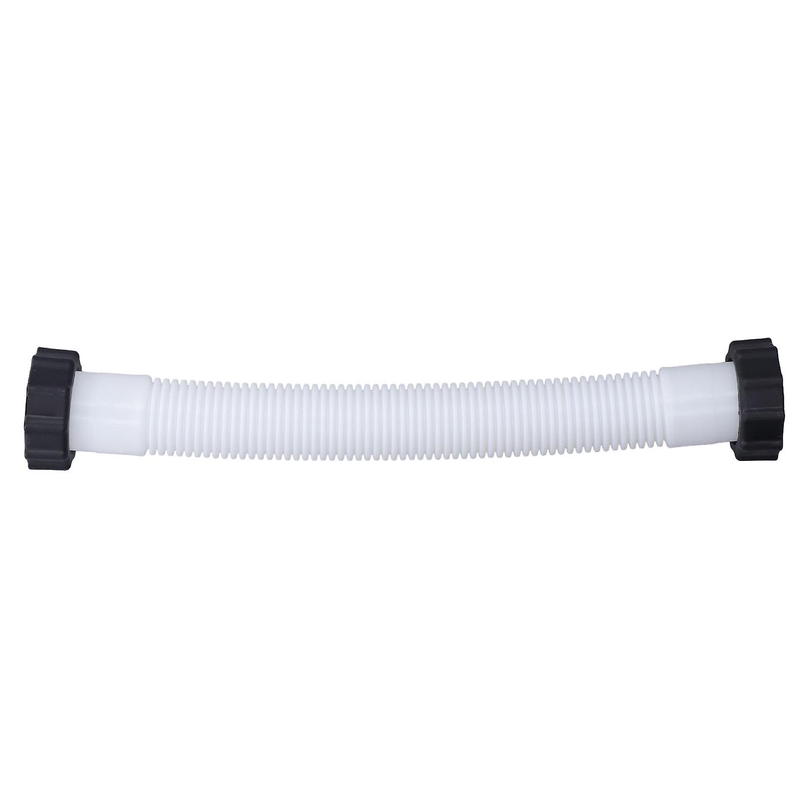 1.5" Diameter White Pool Pump Replacement Hose for Above Ground Pools