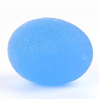 Bola de silicone para massagem terapêutica, para fortalecer os pulsos e dedos, aliviar o estresse, azul, 30 mm, durável.