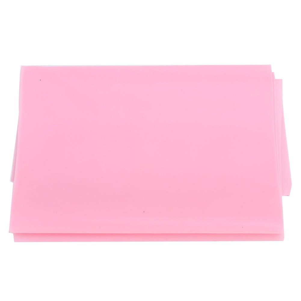 トレーニングスポーツ用TPEフィットネスゴムバンドレジスタンスベルトヨガエクササイズアクセサリー(ピンク)