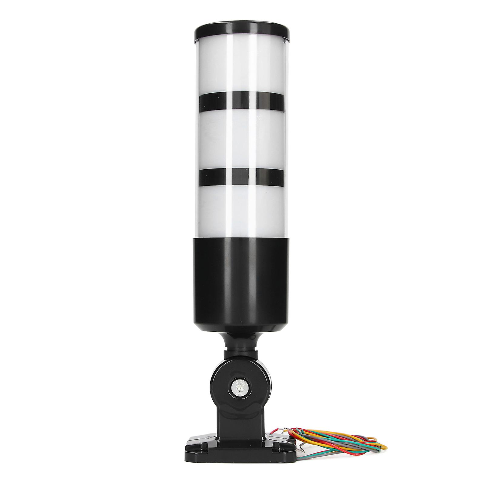 Industrial Warning Tower Lights, 3 Layer LED Signal Light Tower Foldable Industrial Warning Lamp Constant Lighting Buzzer Red Green
