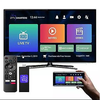 Abbonamento IPTV 1 Anno Per Smart TV E Android Box – Codice M3u Per Smarters Pro, Canali Da Tutto Il Mondo, Invio Via Email, Nessun Congelamento