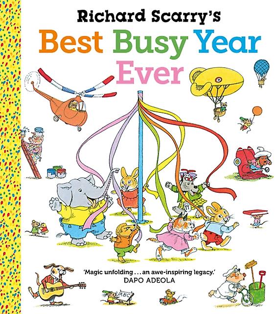 Richard Scarrys Best Busy Year Ever by Richard Scarry Paperback Book