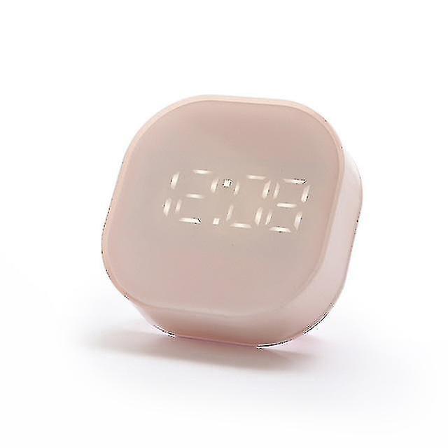 Electronic Square Silent Bedside Alarm Clock-YUHAO