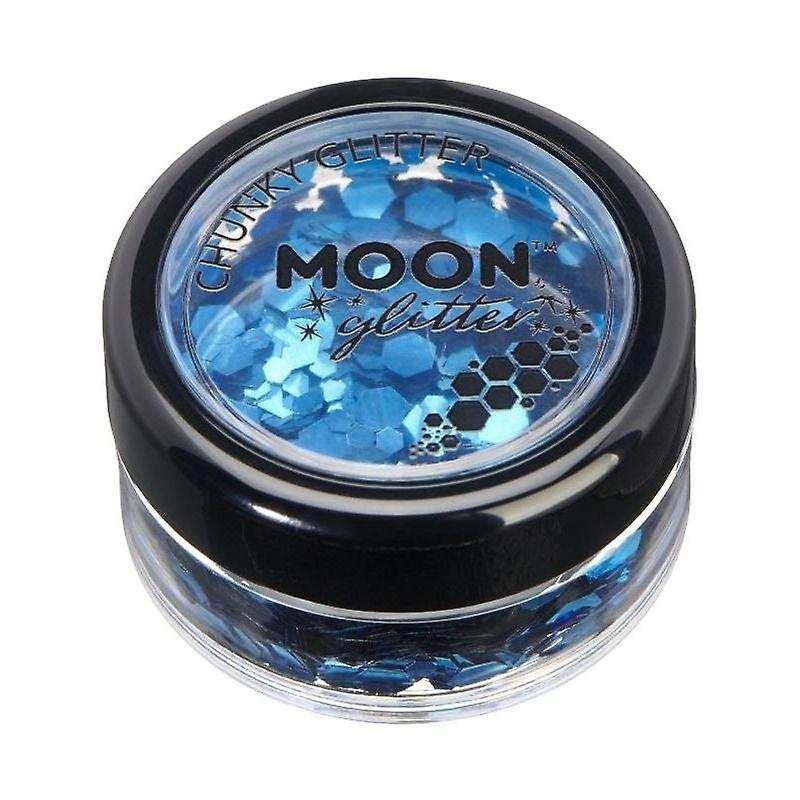 Moon Glitter Classic Chunky Blue Single, 3g G20069