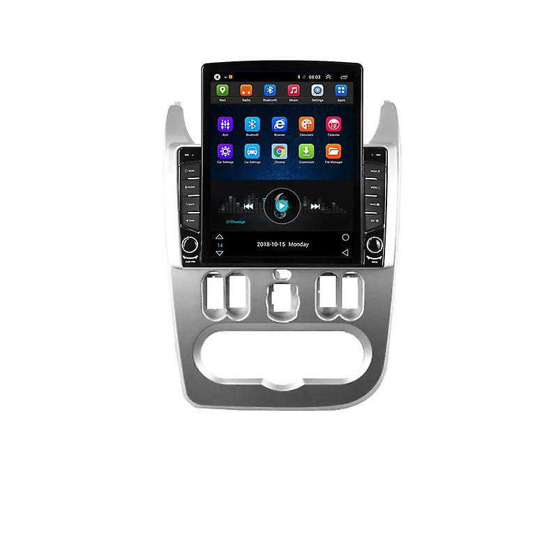 9.7" Android For Renault Logan 1 Sandero 2009 -2015 Tesla Type Car Radio Multimedia Video Player GPS
