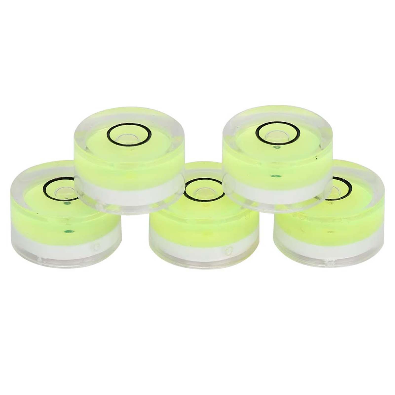 5pcs 15mm Diameter Measuring Tool Mini Round Level Bubble for nce Scale