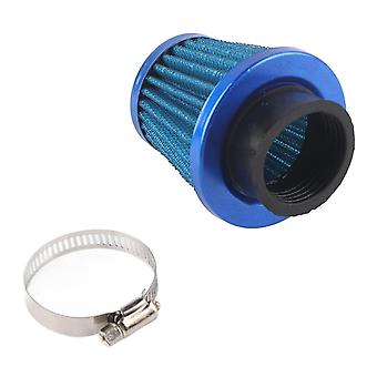 Blue 38mm Air Filter Induction Kit for Off-Road Motorcycle ATV Quad Dirt Pit Bike