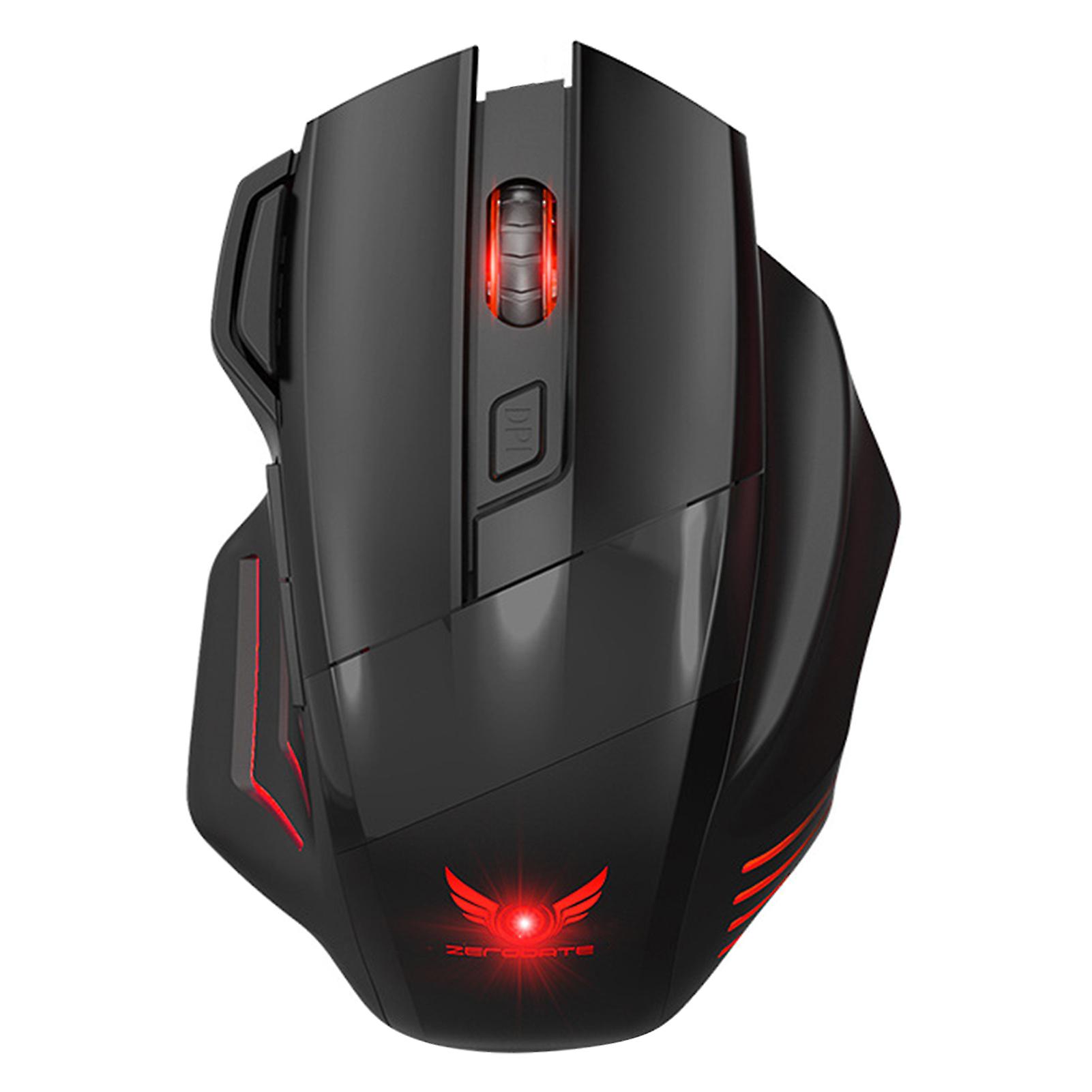 Mechanical Mouse Large Plug Play Plastic Ergonomic 5500 DPI Gaming Mouse for Home