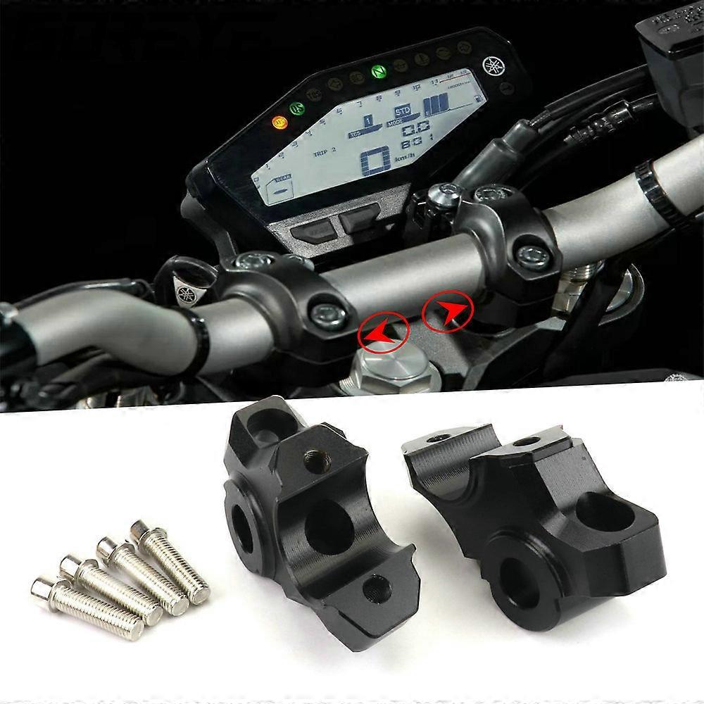 CNC Aluminum Handlebar Riser Mount Clamp Handle Bar for Yamaha MT-09 FZ-09 FZ09 MT09 XSR900 2012-2018 Motorcycle Accessories
