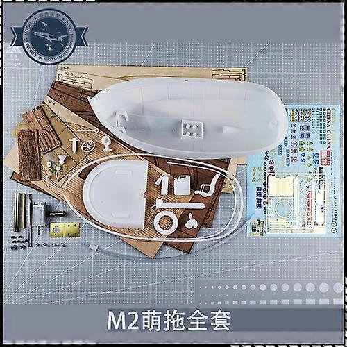 1/18 Xiaomeng Tow M2 Yacht DIY Handmatige Afstandsbediening Boot Model Kit