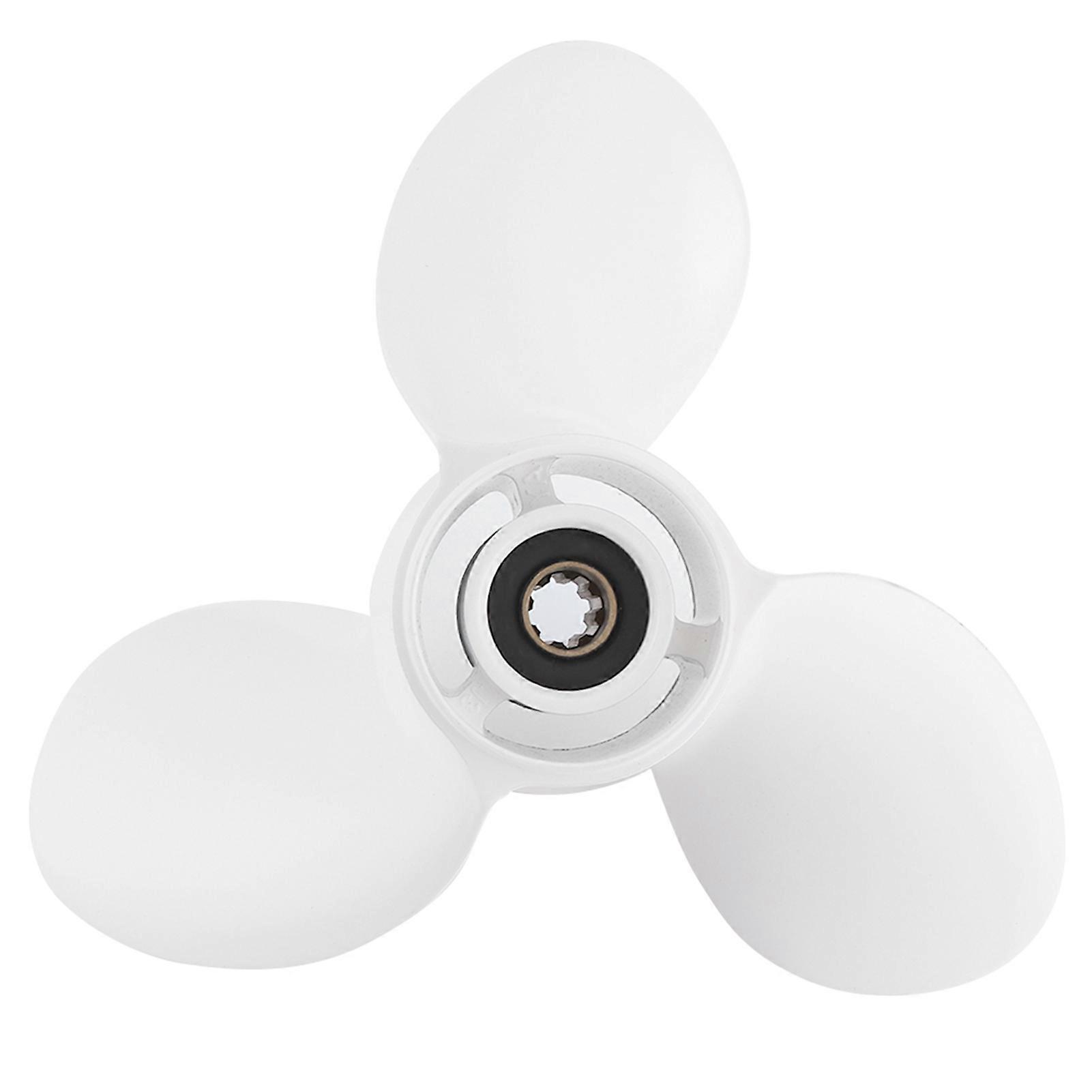 Outboard Propeller 8 Spline Tooth 3 Blades 683?45941?00?EL 9 1/4 X 12 Fit for 9.9?15HP