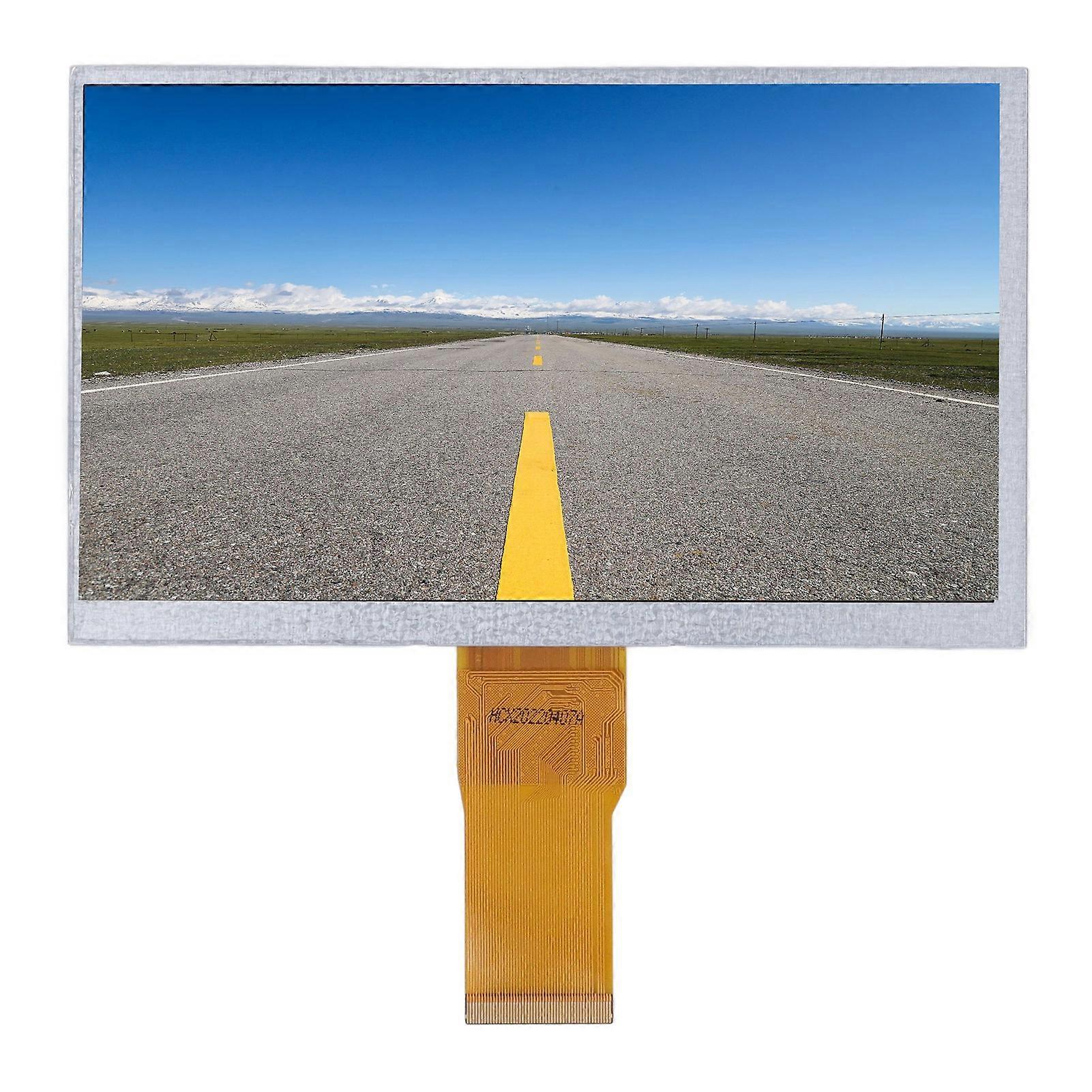 7 Inch IPS LCD Screen Full View Angle 1024x600 Resolution TFT High Definition LCD Display Module