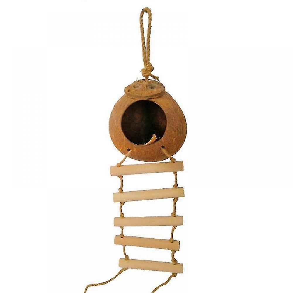 Natural Coconut Shell Bird Nest