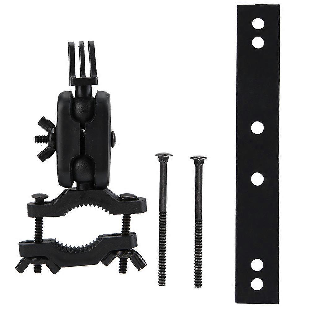 Car Rearview Mirror Camera Support Kit 360 Degree Rotating Driving Recorder Bracket