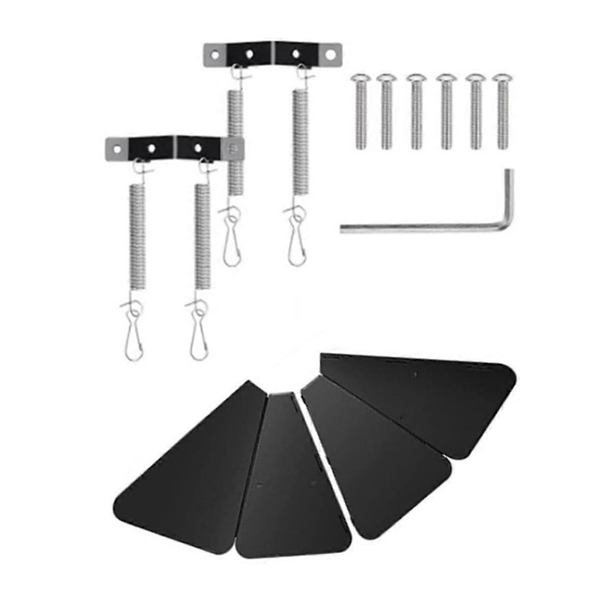 Squirrel Proof Bird Feeder Baffle Guard Squirrel Flapper Bird Feeder with Anti-Theft Rotation Hangi