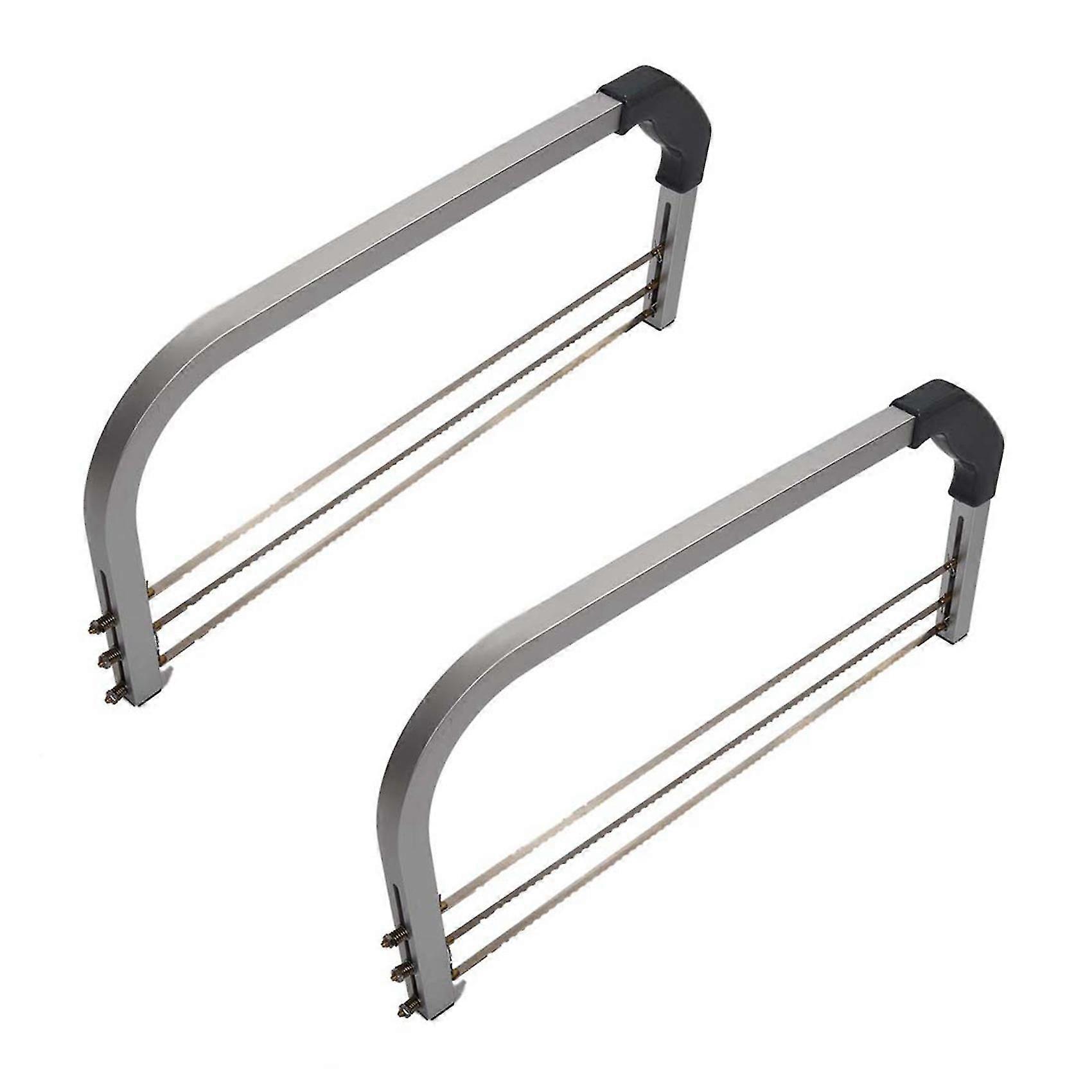 2x 3 Cake Layer Slicer Leveller Interlayer Industry Standard