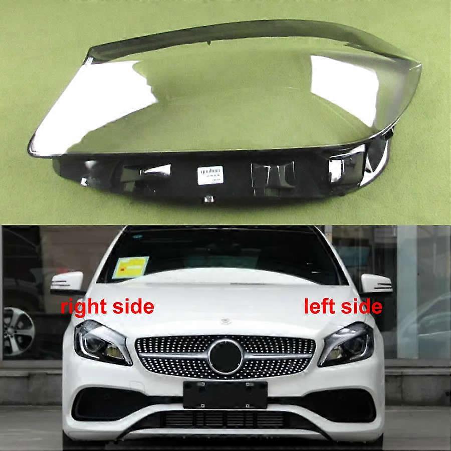 For 2017-2018 Benz W176 A-Class A180 A200 A260 A45 AMG Headlamps Cover Lens Transparent Lampshade Headlight Shell Plexiglass