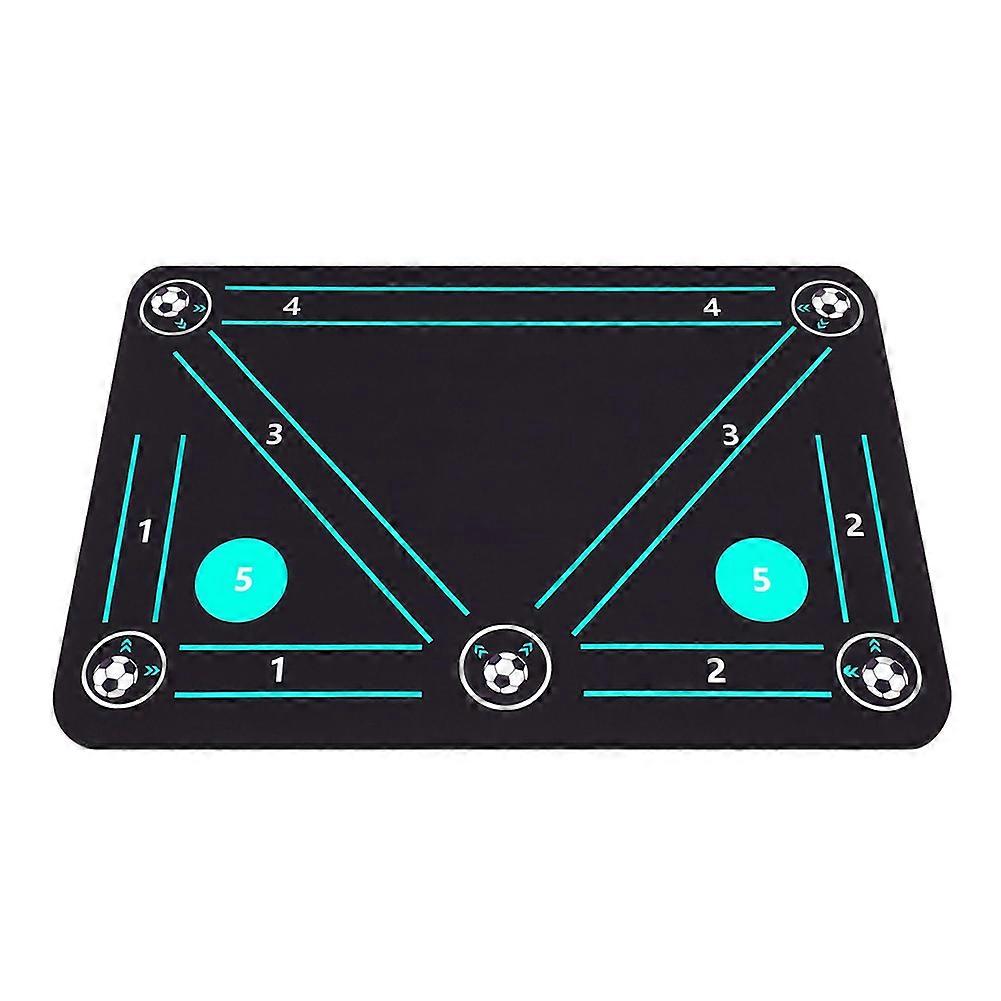Calcio Kick Trainer, Tappetino da allenamento per calcio con gambe, Tappetino da calcio antiscivolo per allenamento da calcio con assistenza posturale