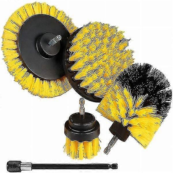 Scrubbing Brushes For Drilling Machine 5 Pieces