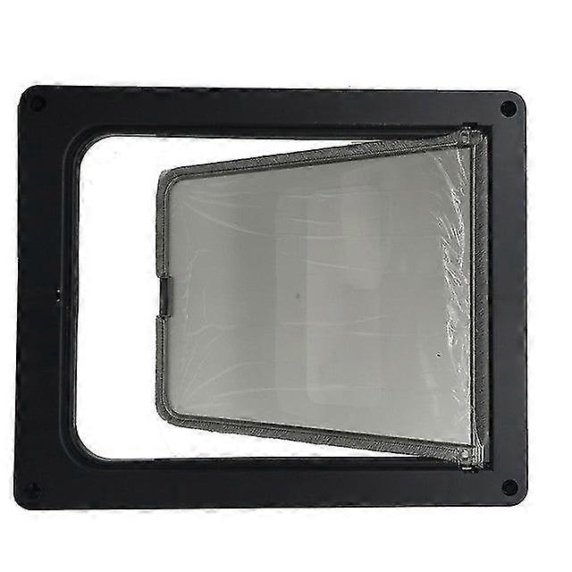 大型狗门总部塑料保险箱宠物门，适合大型中型狗自由进出家门动物宠物猫狗门