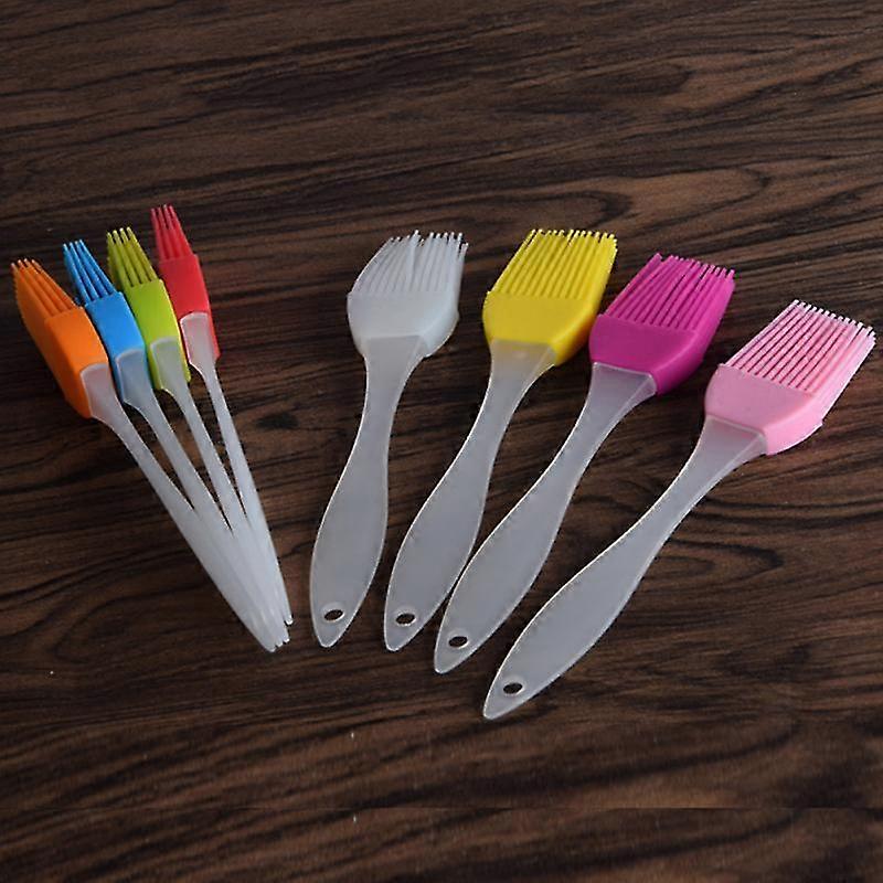 Heat Resistant Pastry Brush Colored Basting Brush For Barbecue Cakes Pastries(Rose Red)