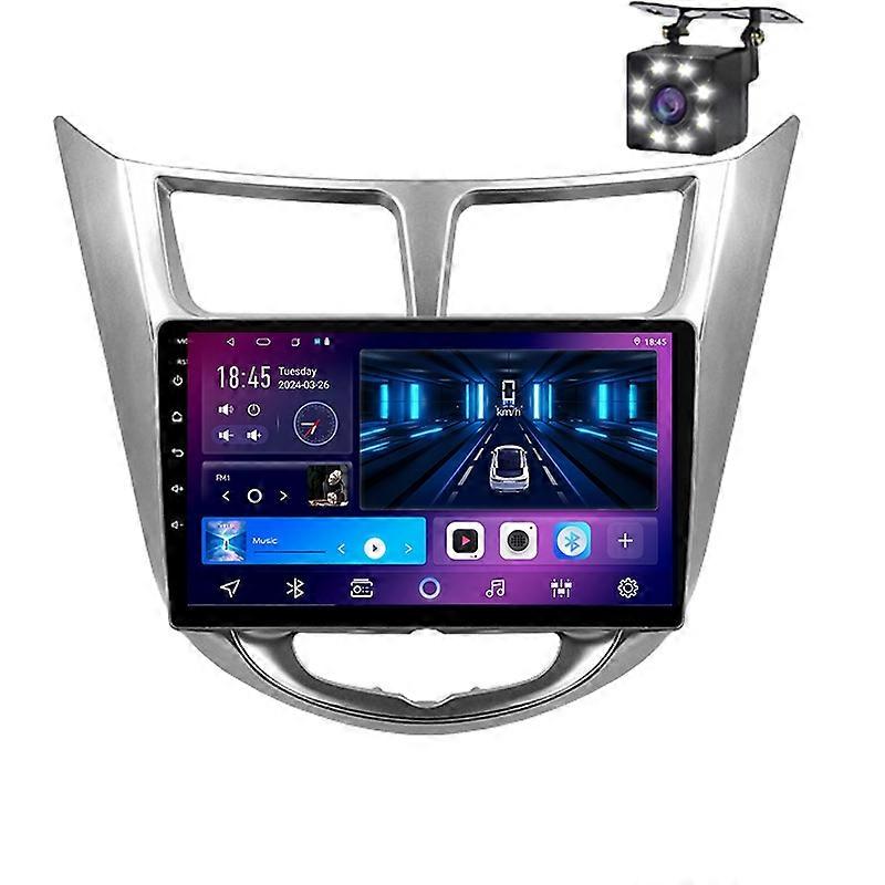 For Hyundai Solaris Verna Accent 1 2010-2016 Car Radio Multimedia Video Player WIFI Navigation GPS