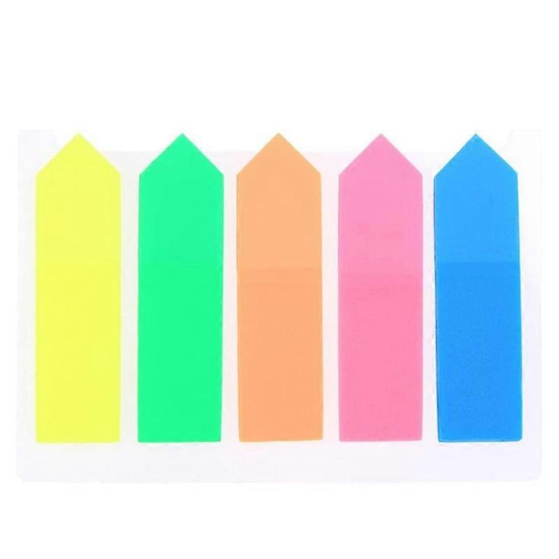 100Pcs Sticky Note Marker Label for School and Office Colored Small Labels, Page Markers, 12 x 44 m