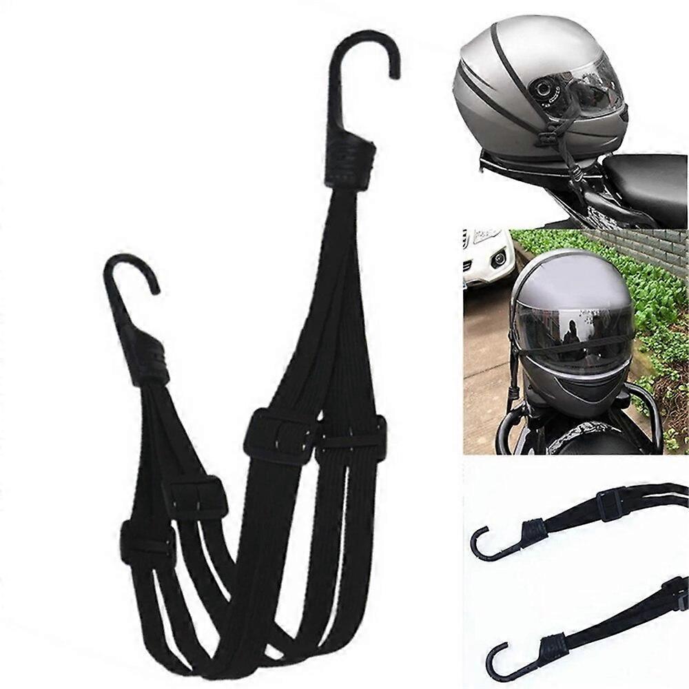 Motorcycle Helmet Net Luggage Straps Motorcycle Accessories Hooks Helmet Straps Retractable Helmet Rope Fixed Strap Net Belts
