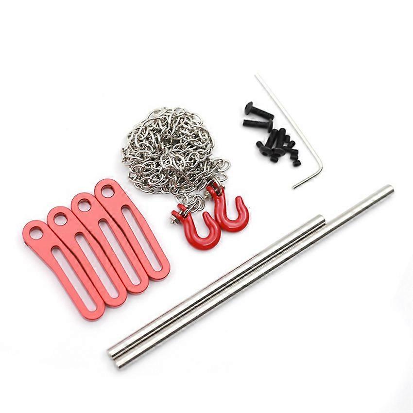 Aluminum Adjustable Front and Rear Bumpers for 1/10 RC Model Cars Y5 SCX10 TRX4 LCG