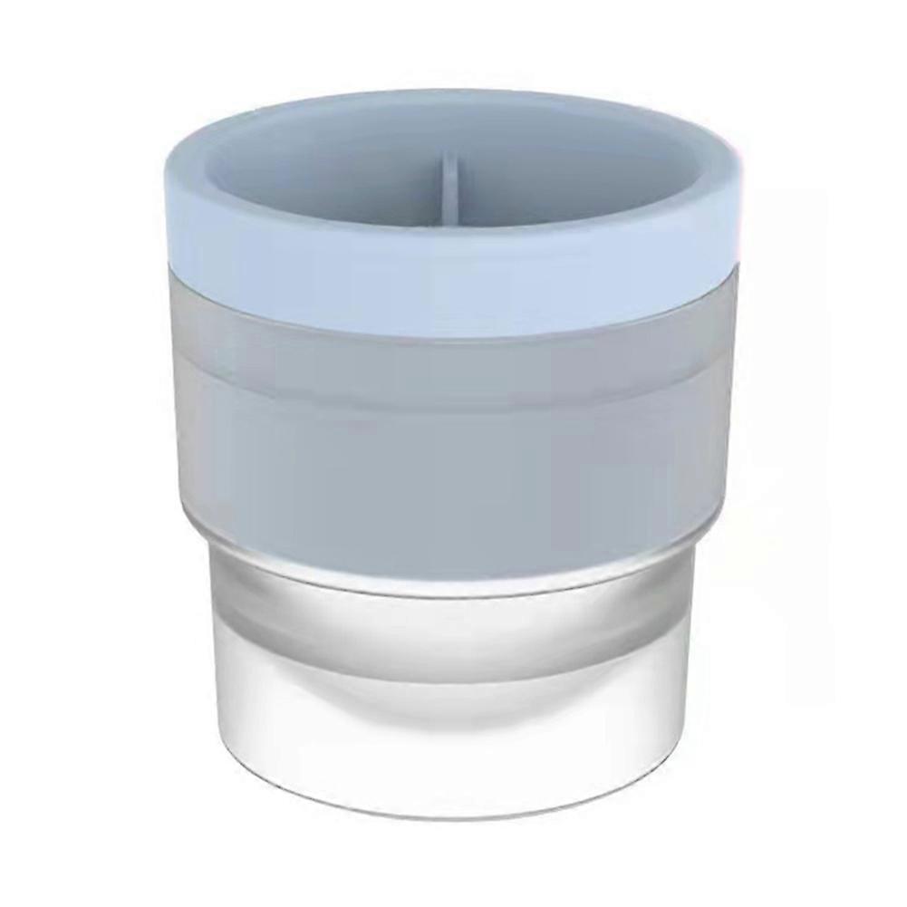 Stackable Circular Ice Hockey Mold Flexible Quick Release Ice Tray for Kitchen