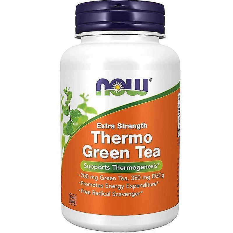 NOW Foods Thermo Green Tea Extra Strength Capsules 90