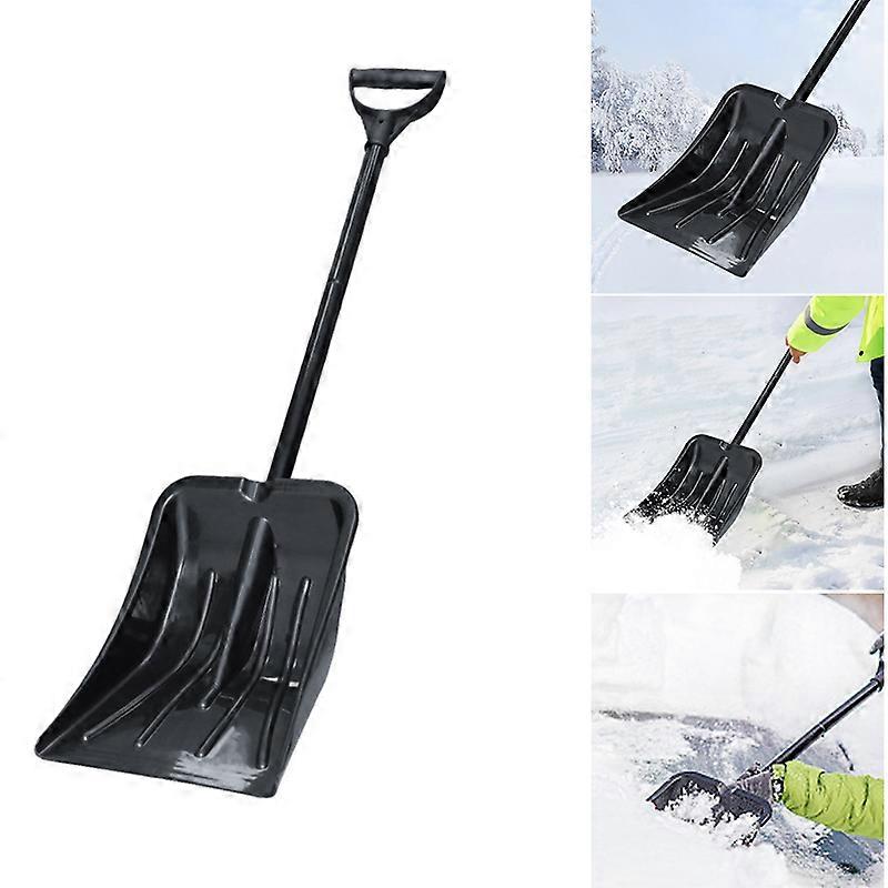 Portable Snow Shovel for Car Multifunctional Detachable Shovel Practical Snow Removal Tools Black New