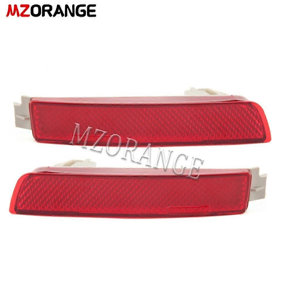 LED Tail Reflector Rear Bumper Light For Nissan Bluebird 2015 Stop Brake Signal Lamp Car Accessories Red Shell
