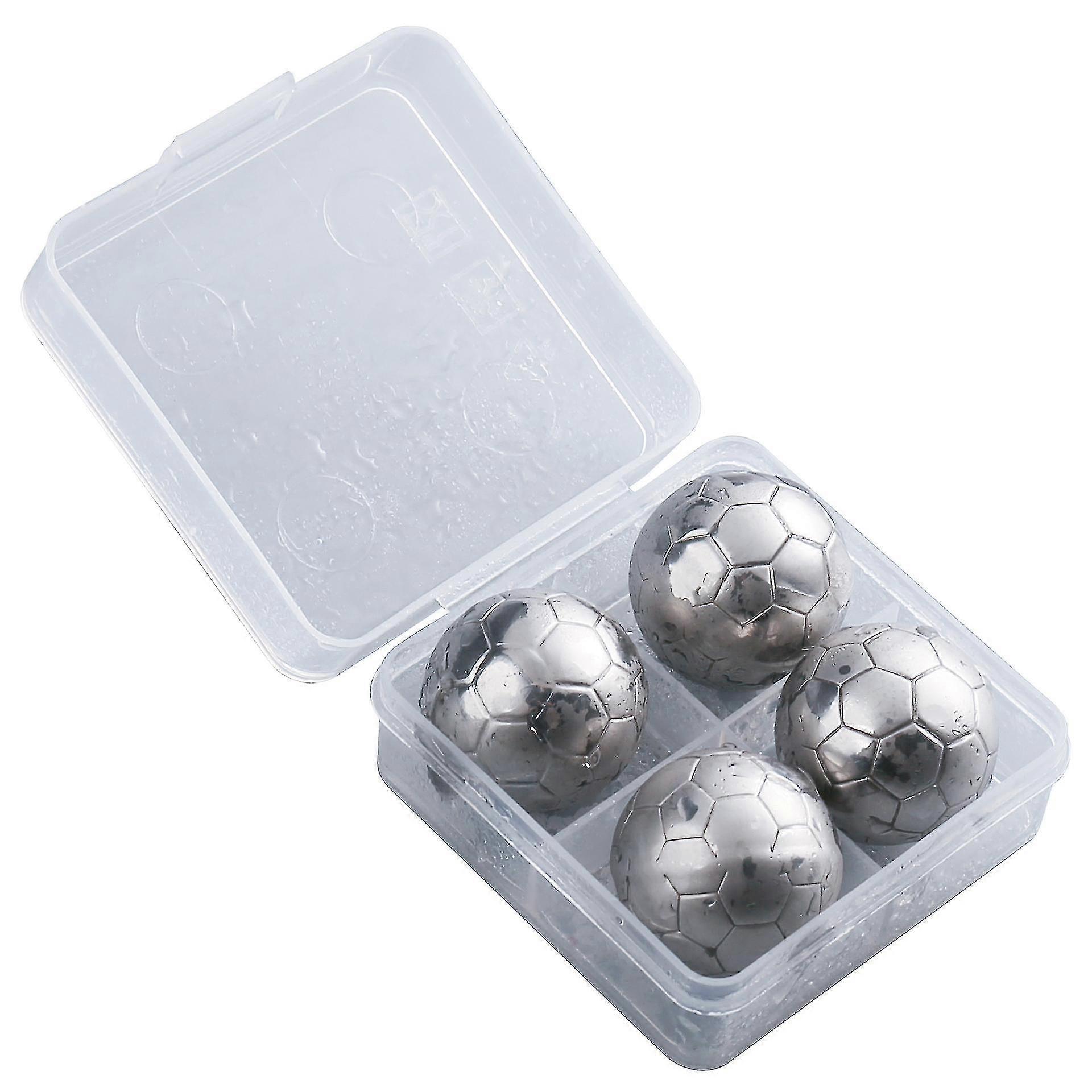 Frozen Stone Reusable No Dilution Stainless Steel Metal Ice Cubes Whiskey Stone Whiskey (1 Set) Th